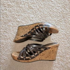 SALE Arizona Jeans Co. cork wedges